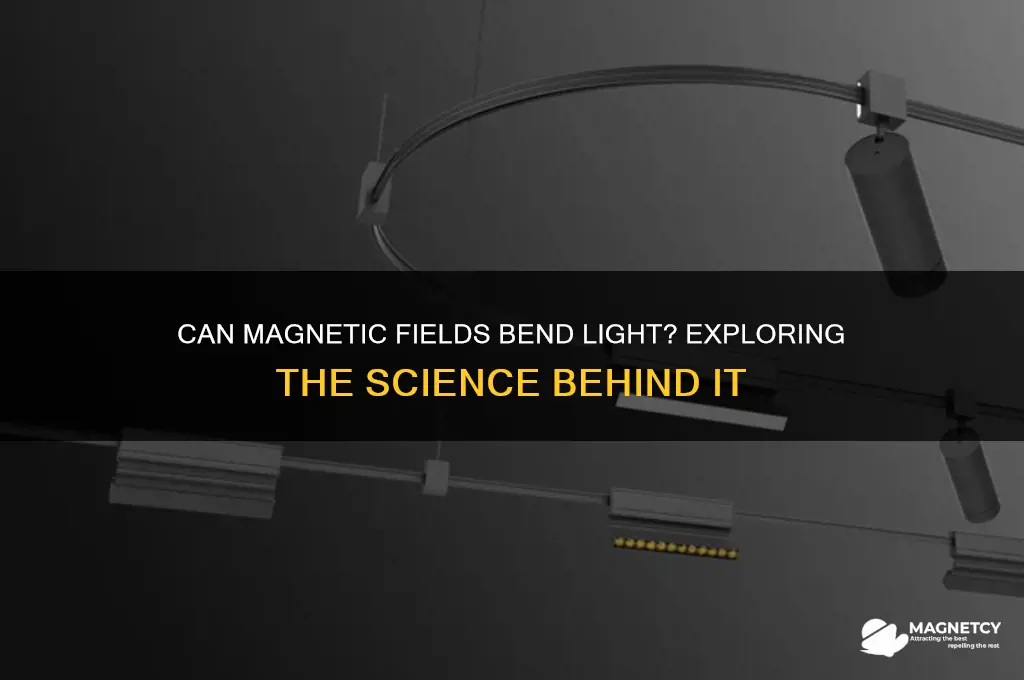 can light be bent by a magnetic field