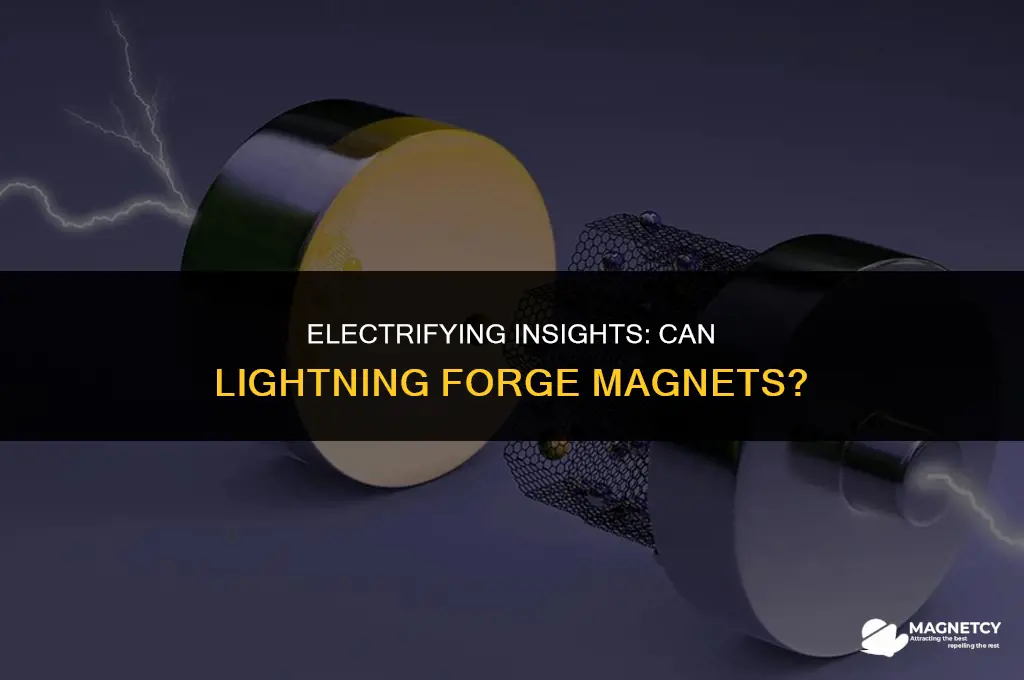 can lightning make magnets