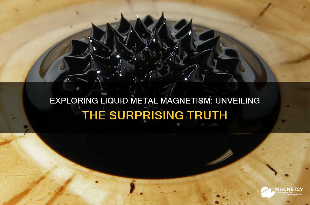 can liquid metal be magnetic
