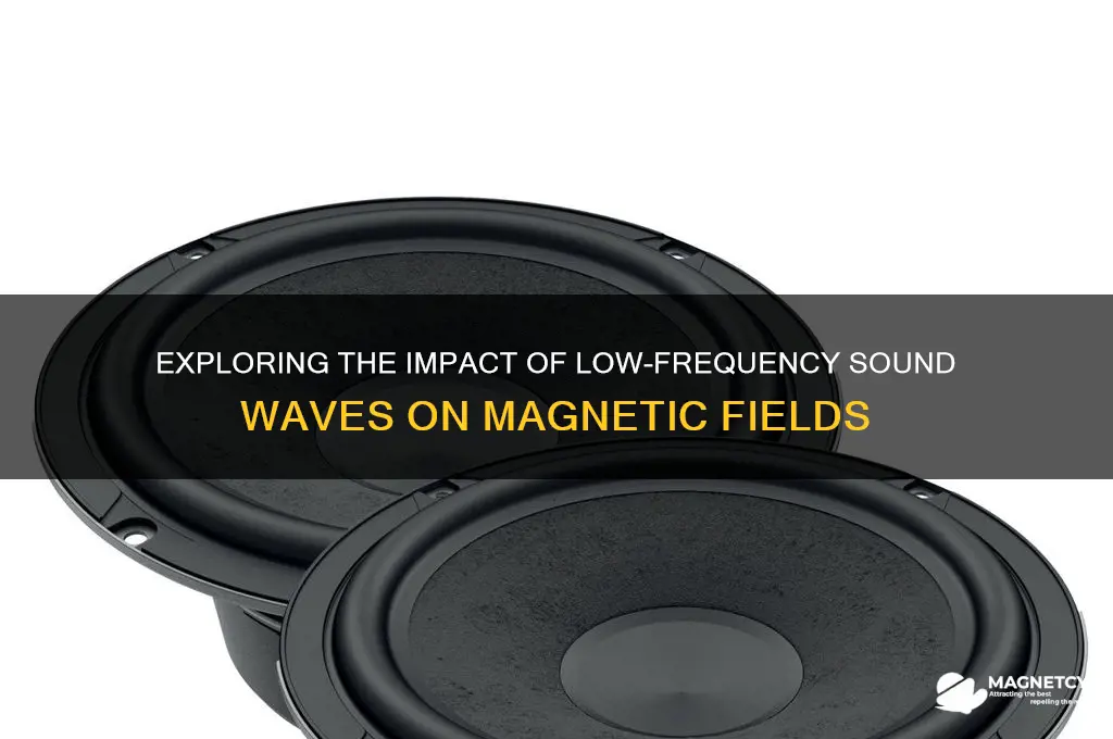 can low hertz sound waves affect magnetism
