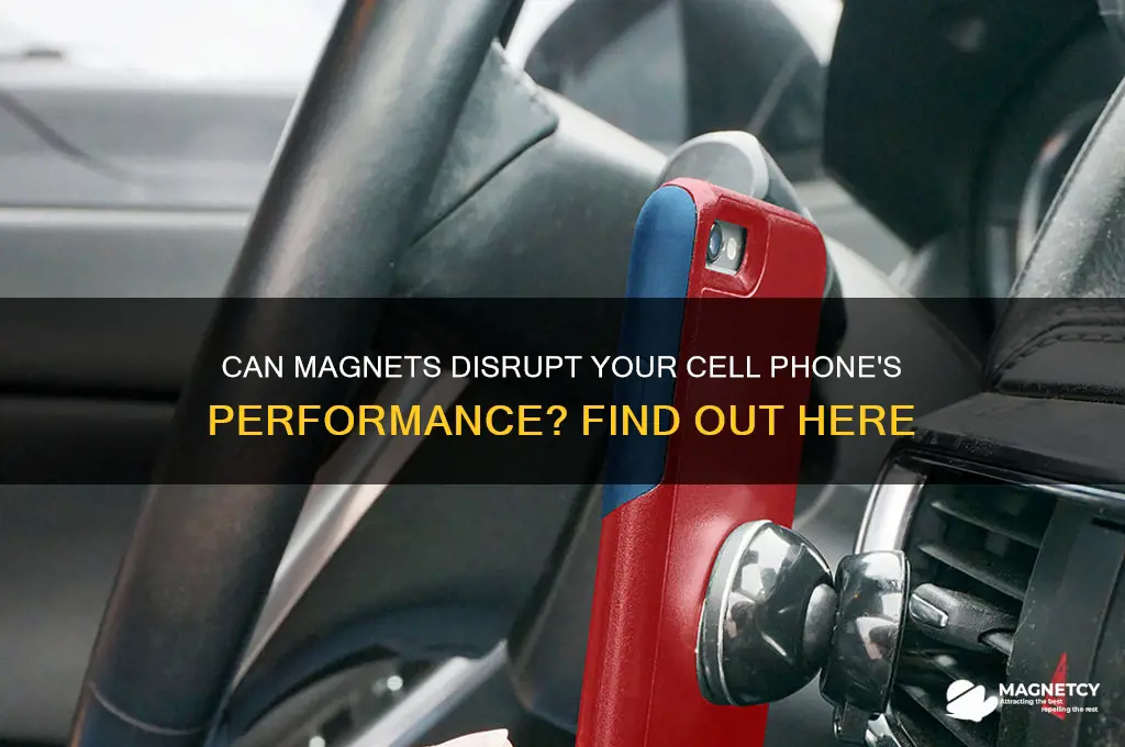 can magnet affect cell phone