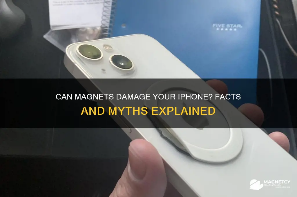 can magnet affect iphone