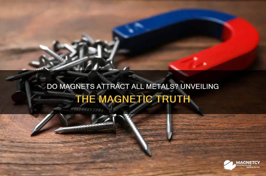 can magnet attract all metals