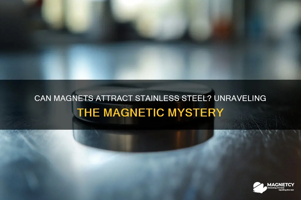 can magnet attract stainless steel