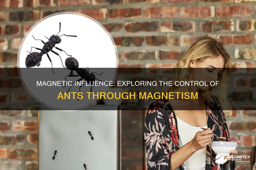 can magnet control ant