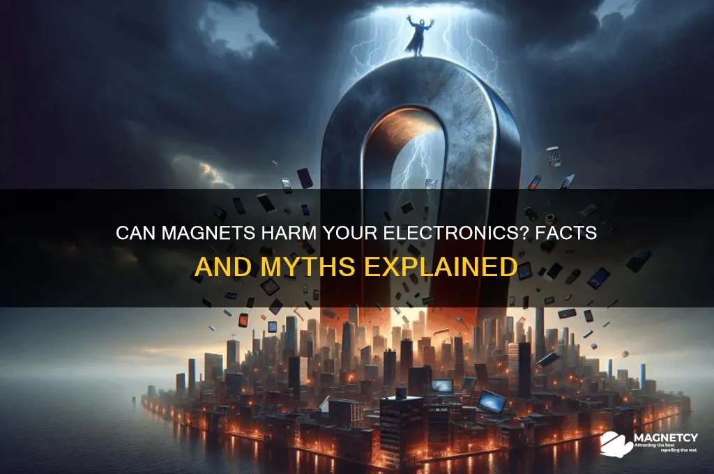 can magnet damage electronics
