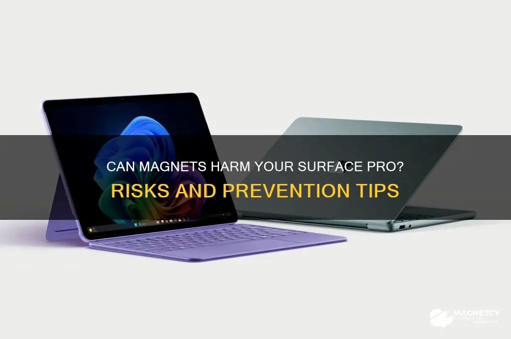 can magnet damage surface pro