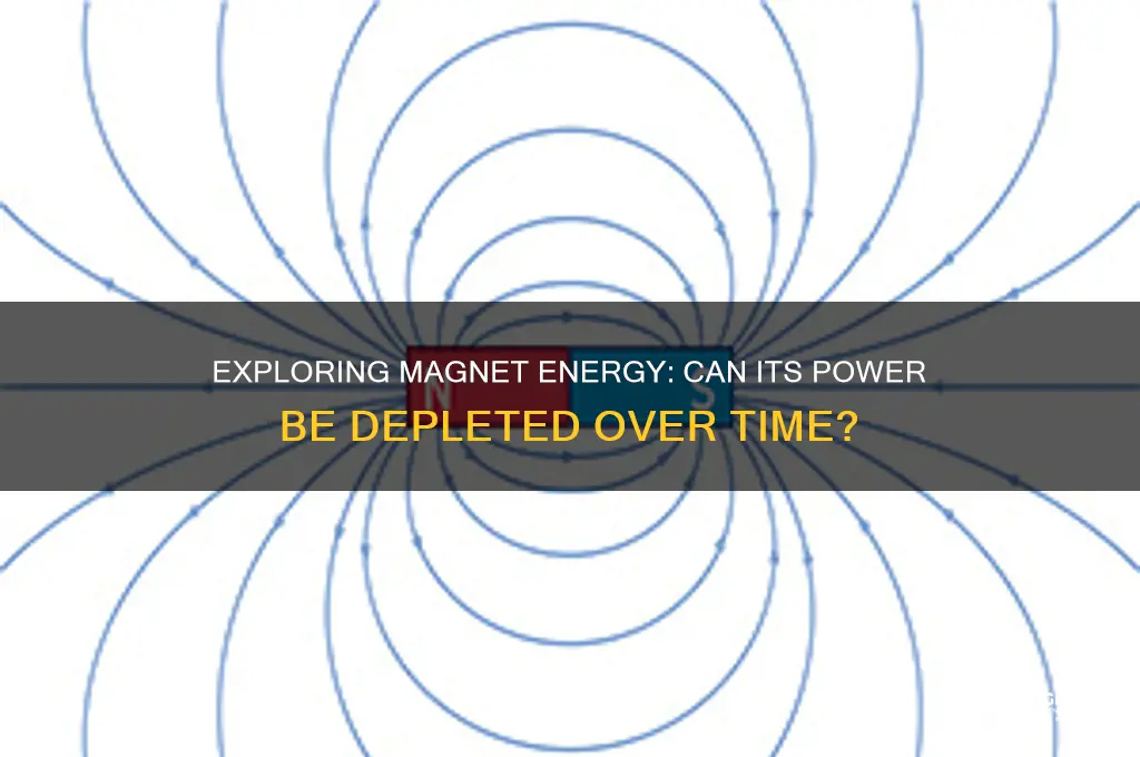 can magnet energy be used up