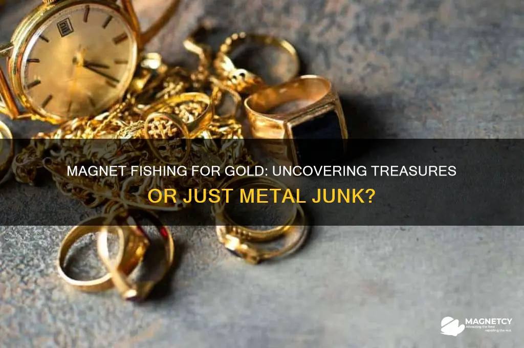 can magnet fishing find gold