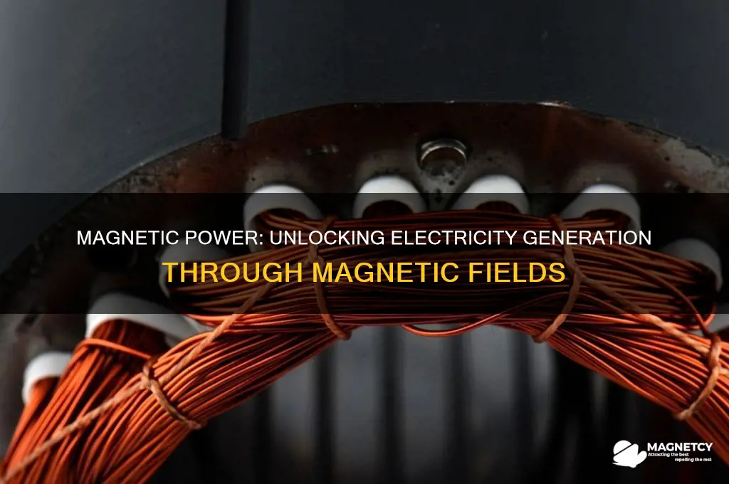 can magnet generate electric current