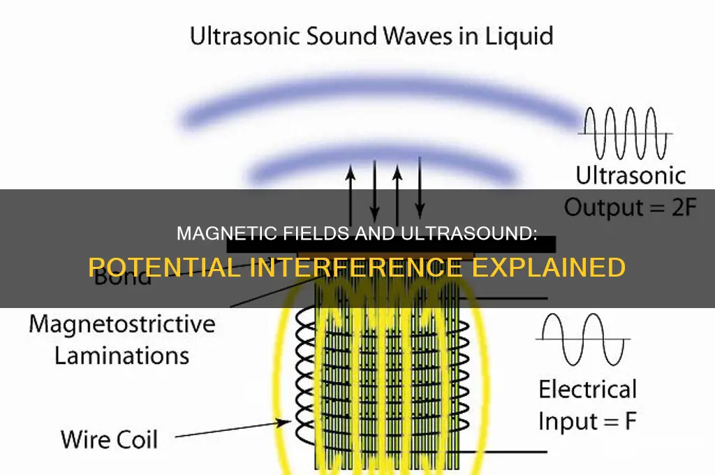 can magnet interfere with an ultrasound