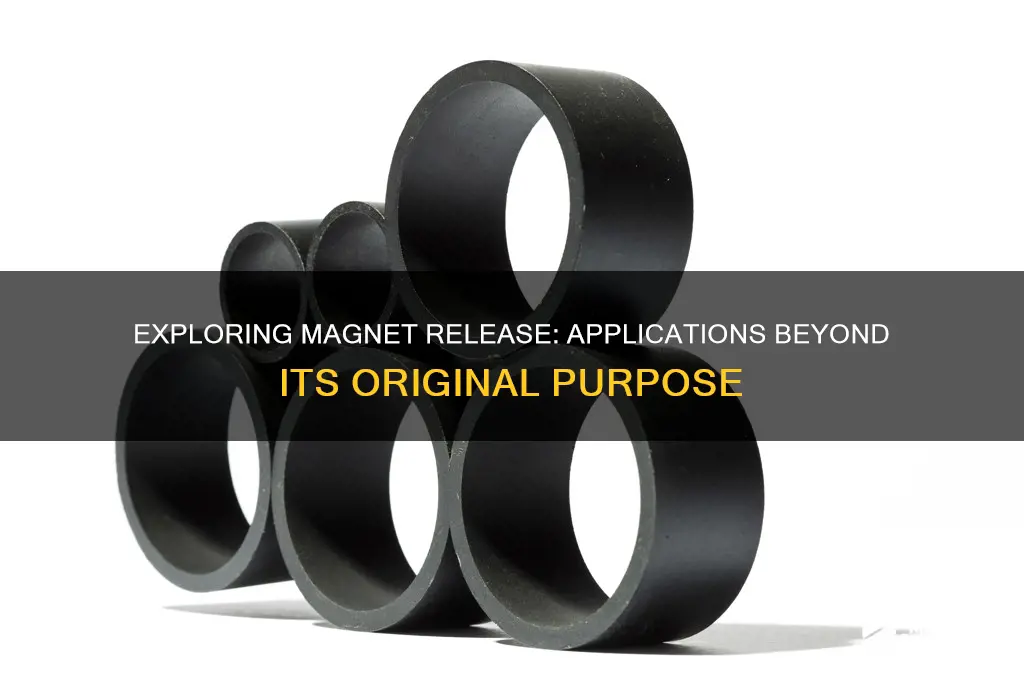 can magnet release be used on other things