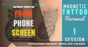 Can Magnets Safely Remove Ink Stains from Phone Screens?