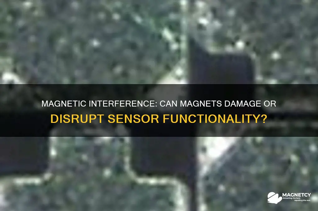 can magnet ruin sensor