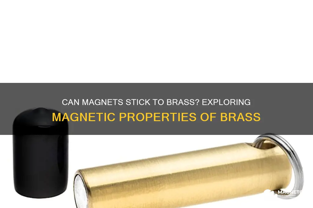 can magnet stick to brass