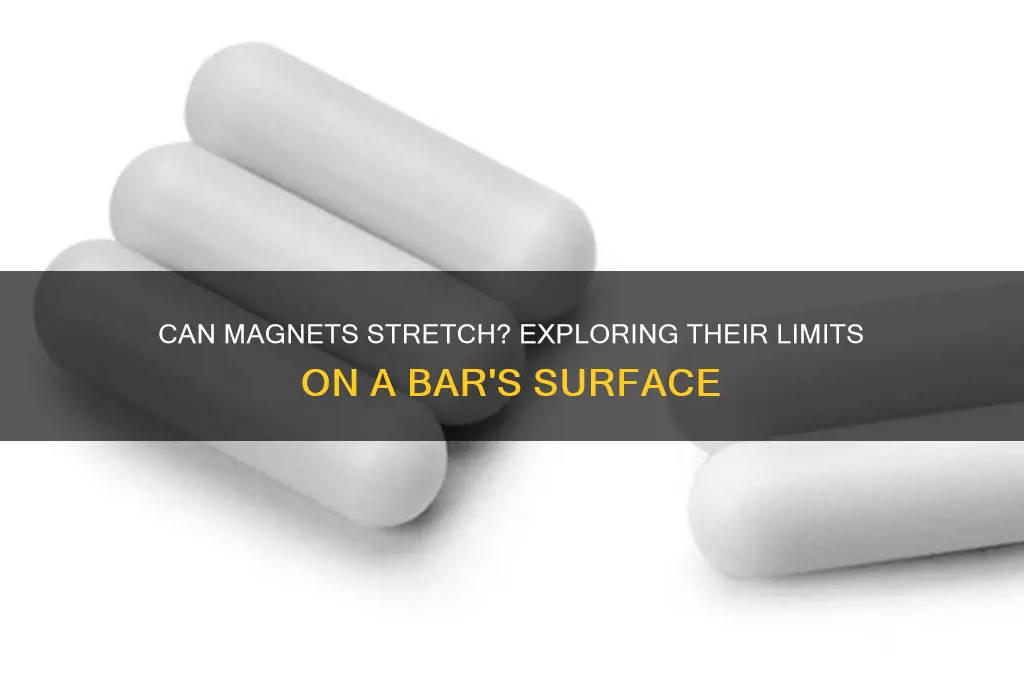 can magnet stretch to stay on top of the bar