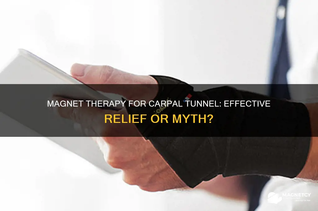 can magnet therapy help carpal tunnel
