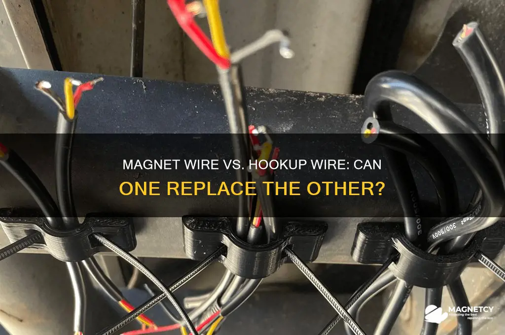 can magnet wire replace hookup wire