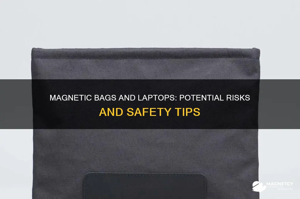 can magnetic bags harm your laptop