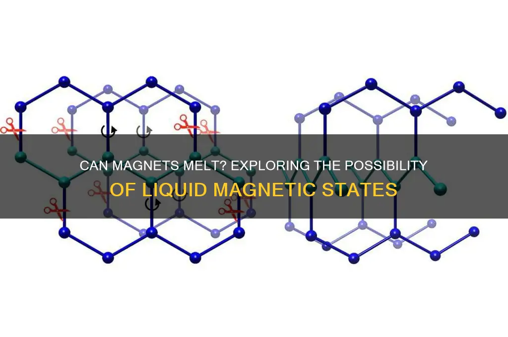can magnetic become liquid state