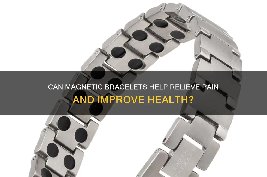 can magnetic braceletd help