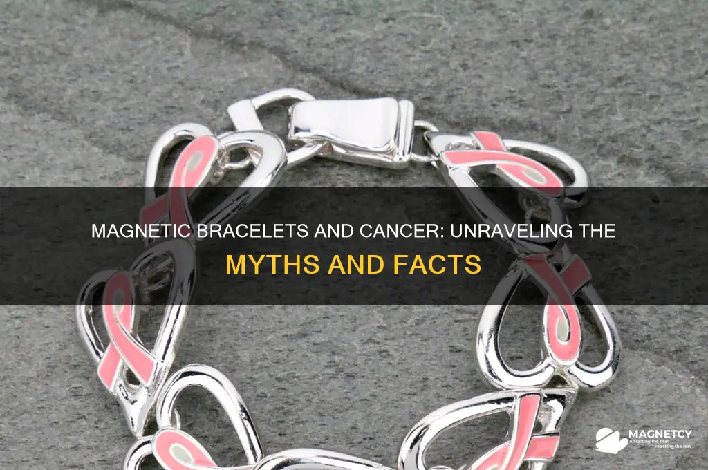 can magnetic bracelets cause cancer
