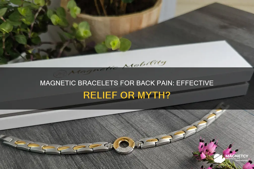 can magnetic bracelets help with back pain