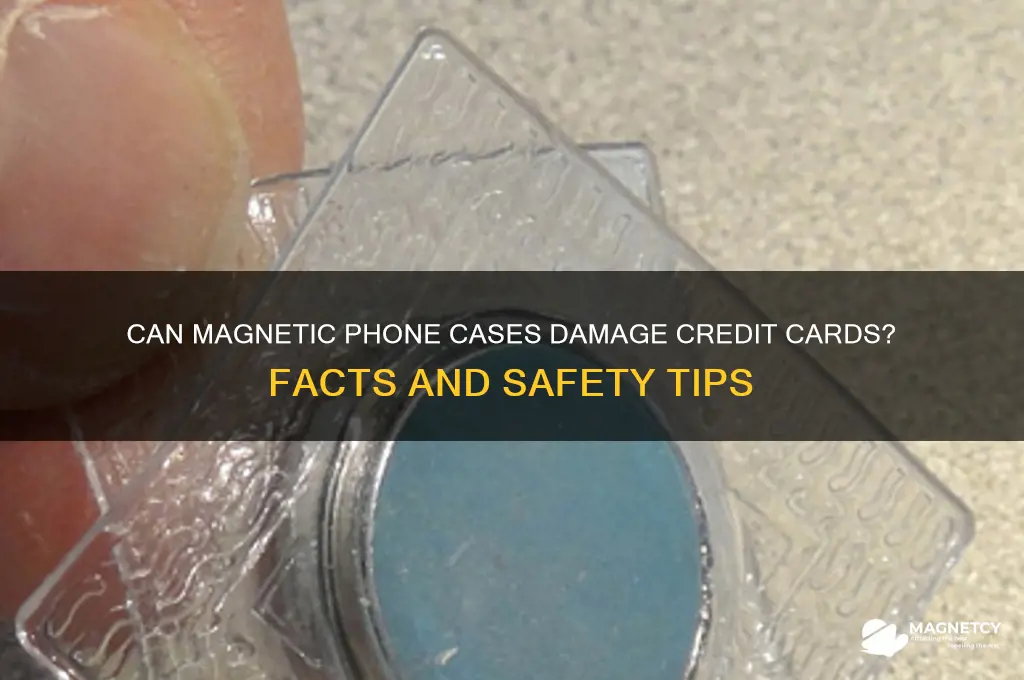 can magnetic case damage credit cards