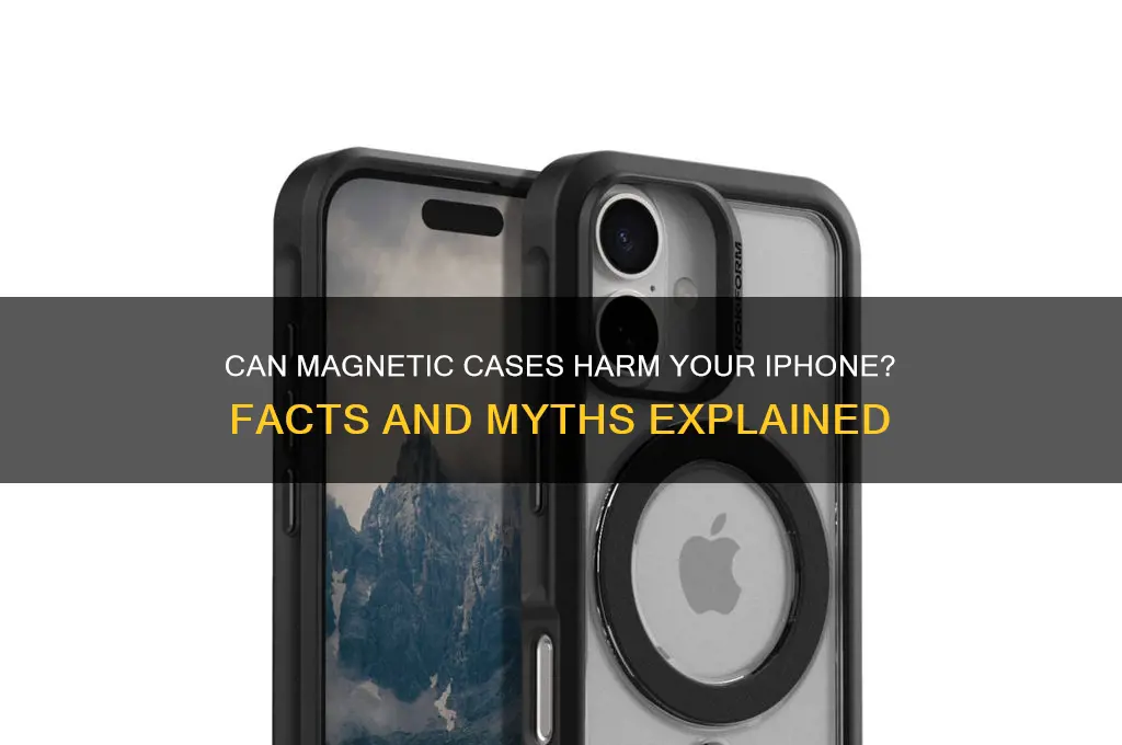 can magnetic case damage iphone