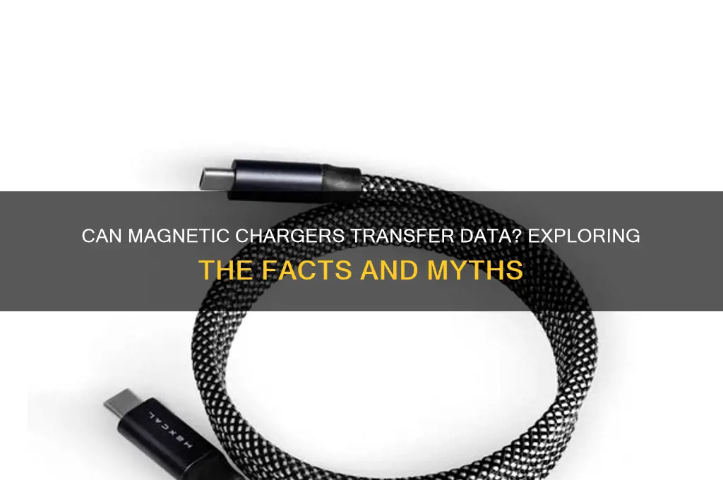 can magnetic chargers transfer data