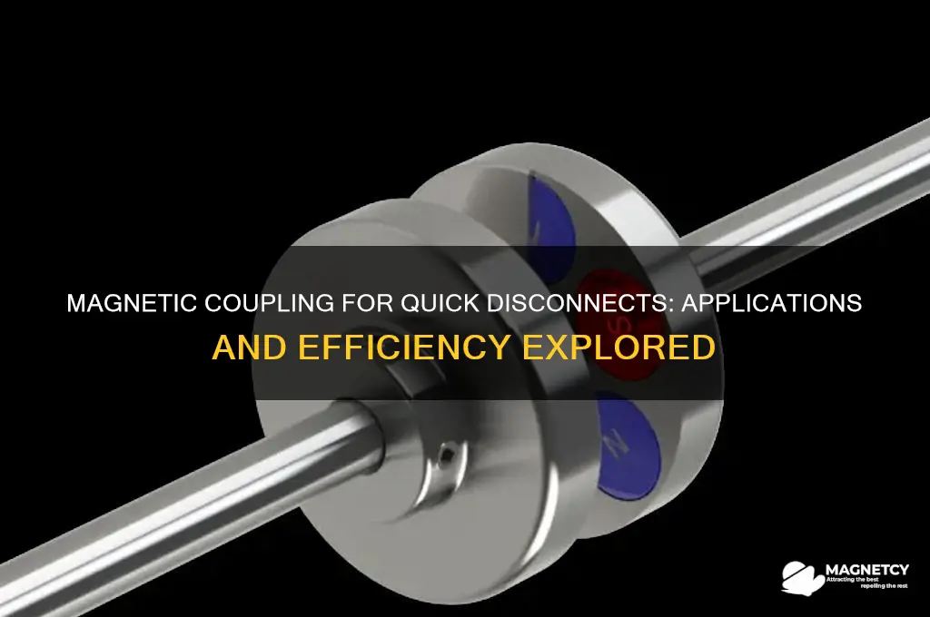 can magnetic coupling be used for quick disconnect operations