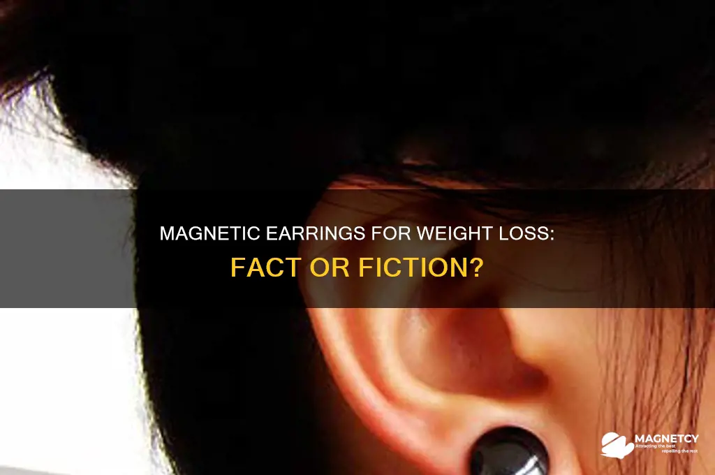 can magnetic earrings help lose weight
