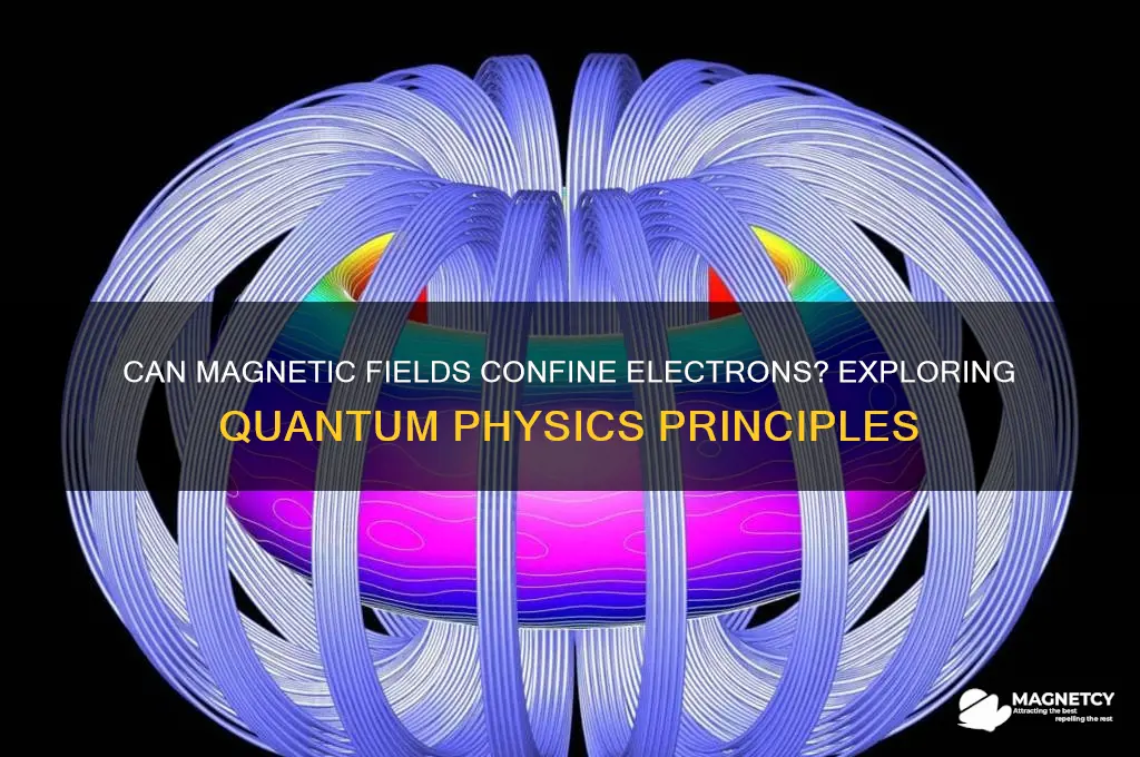 can magnetic field contain electrons