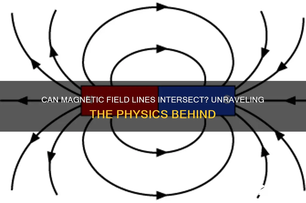can magnetic field lines intersect