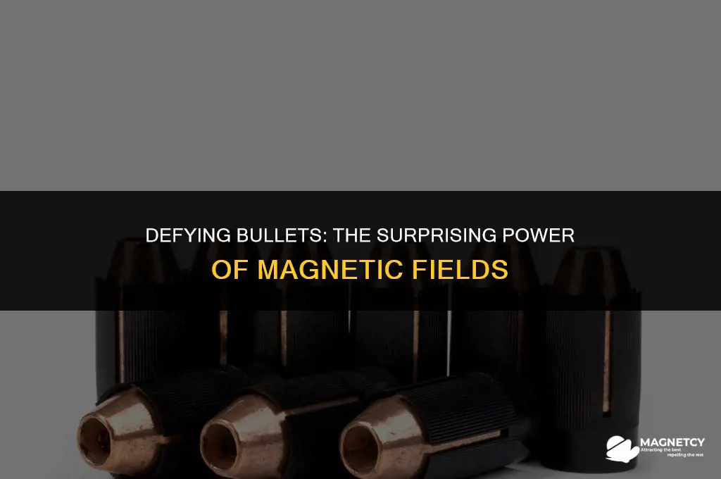 can magnetic field stop bullet