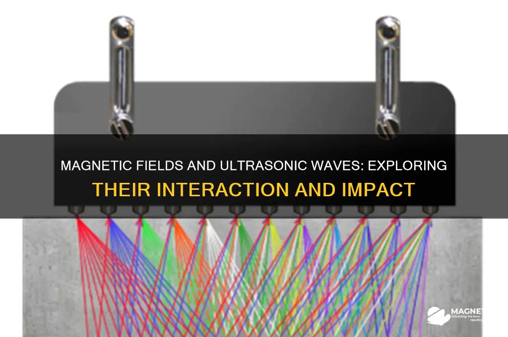 can magnetic fields affect ultrasonic waves