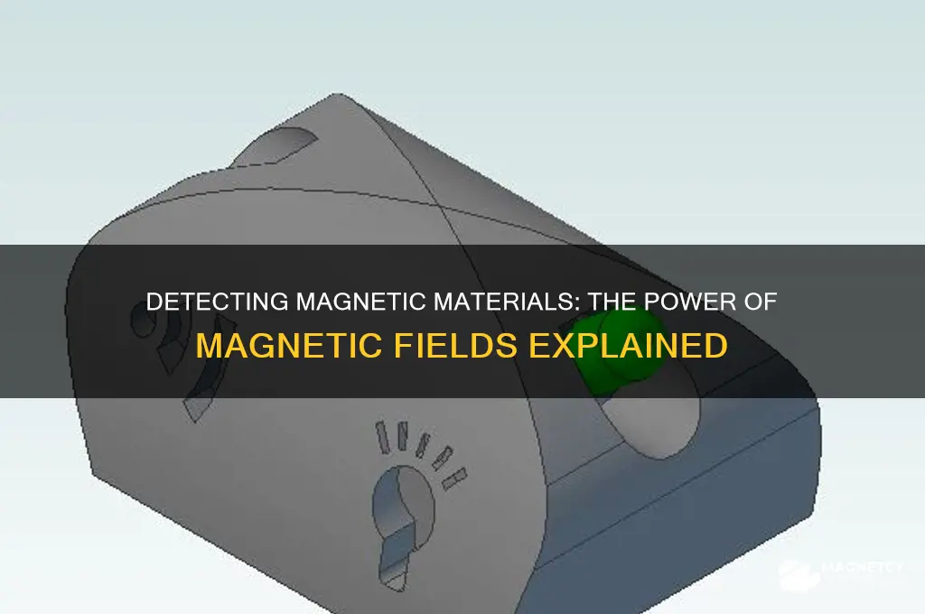 can magnetic fields detect mangetic materials