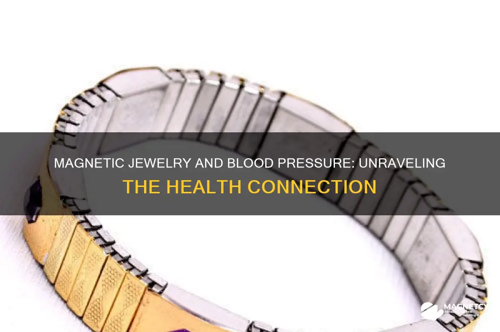can magnetic jewelry cause high blood pressure
