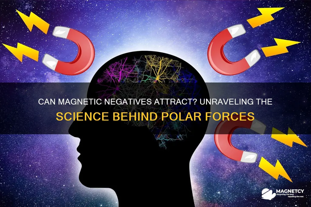 can magnetic negatives attract
