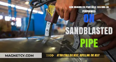 Can Magnetic Particle Testing Work on Sandblasted Pipes?
