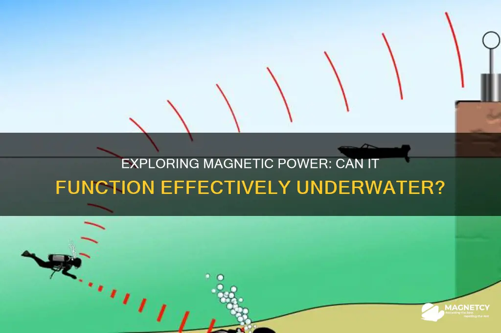 can magnetic power be underwater