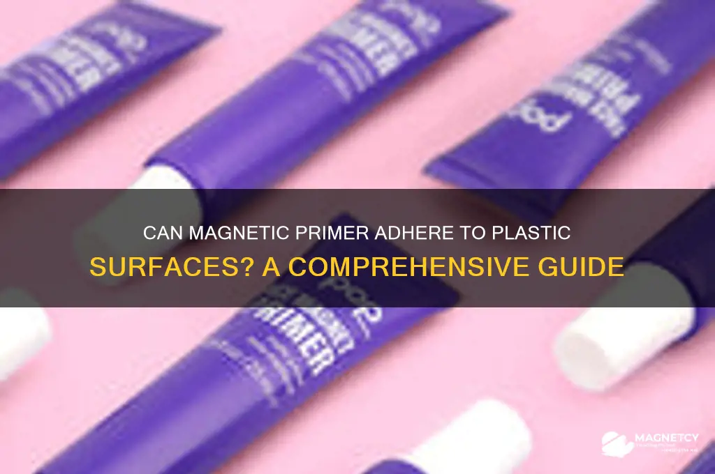 can magnetic primer be used on plastic