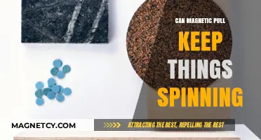 Magnetic Pull's Power: Can It Sustain Continuous Spinning Motion?