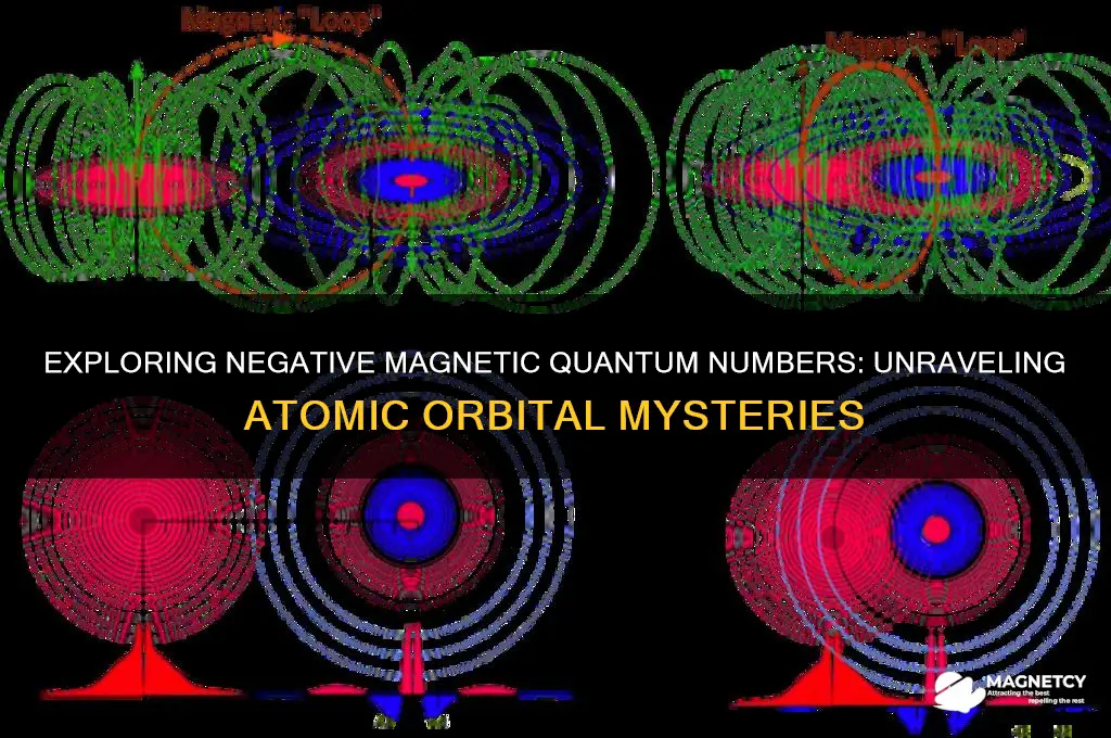 can magnetic quantum number negative
