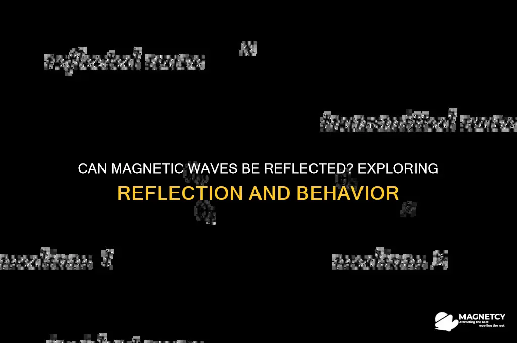 can magnetic waves be reflected