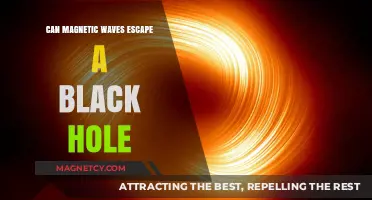 Do Magnetic Waves Escape Black Holes? Unraveling Cosmic Mysteries