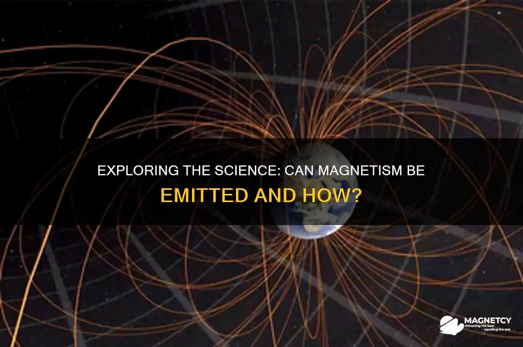can magnetism be emited