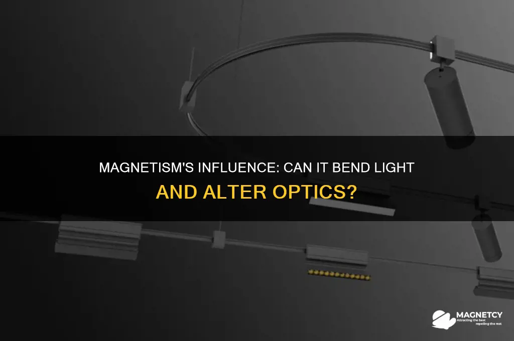 can magnetism bend light