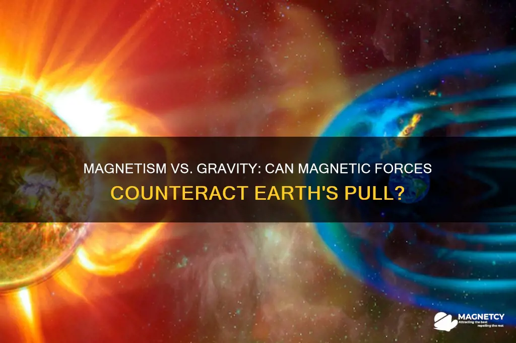 can magnetism counteract gravity