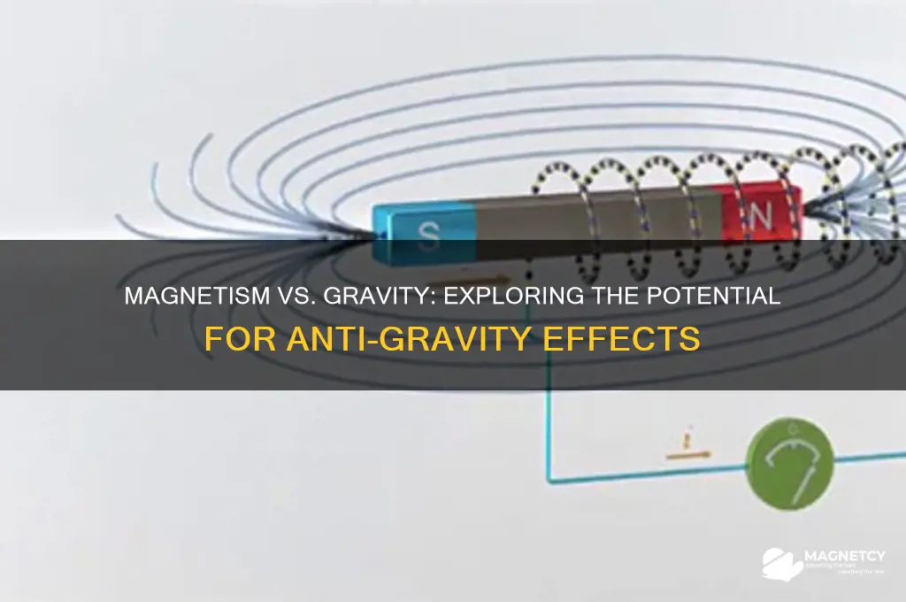 can magnetism create anti-gravity
